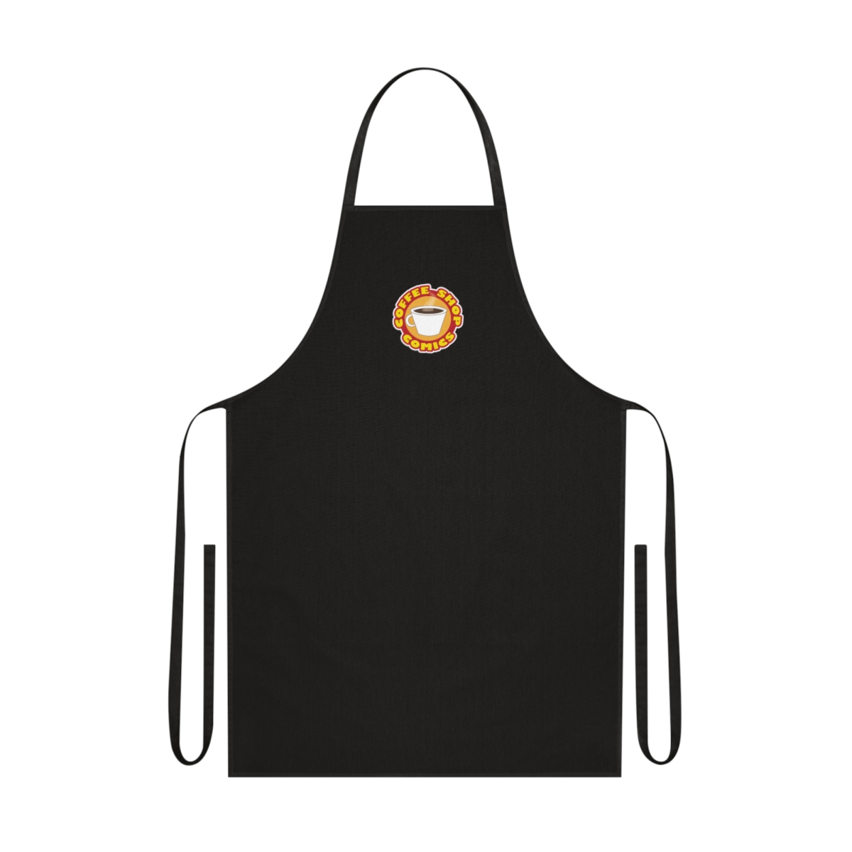 Coffee Shop Comics Logo Apron – Coffee Shop Comics!